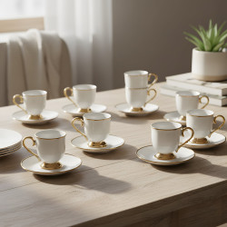 Coffee Cup Set 12 Pieces